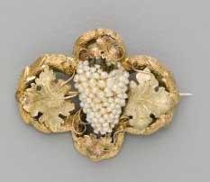One of Lorking's brooches kept at the Powerhouse Museum in Sydney.